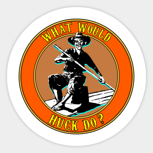 Huck Sticker